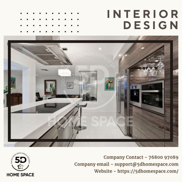 Premium home interior designed by 5D Home Space