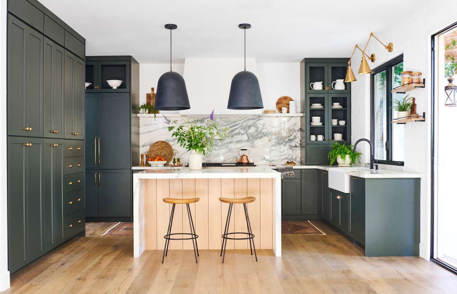 Premium modular kitchen concept with practical storage and refined finishes